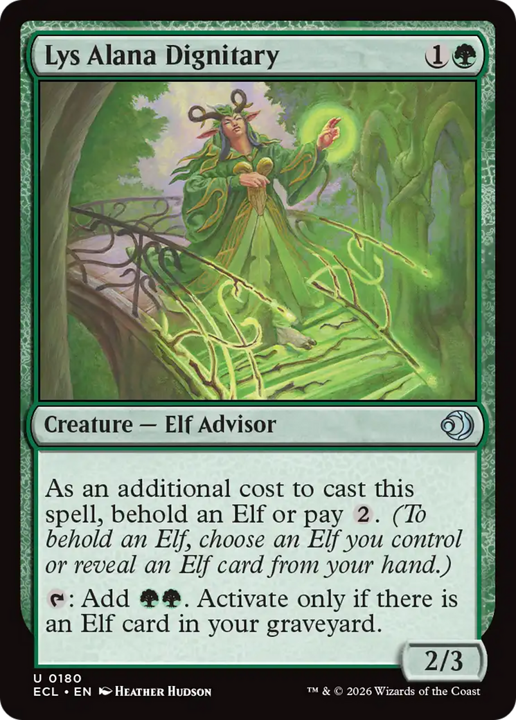 Dignitária de Lys Alana / Lys Alana Dignitary - Magic: The Gathering - MoxLand