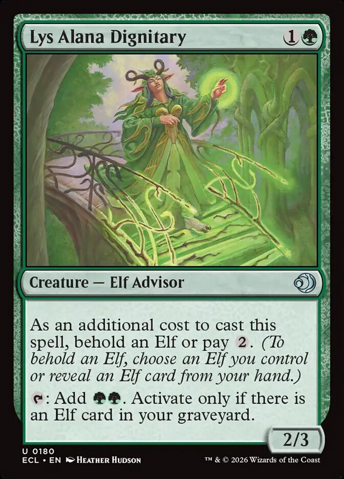 Dignitária de Lys Alana / Lys Alana Dignitary - Magic: The Gathering - MoxLand