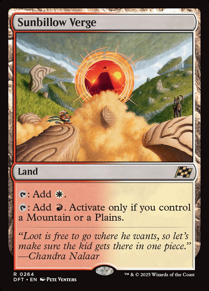 Limiar de Areiasol / Sunbillow Verge - Magic: The Gathering - MoxLand