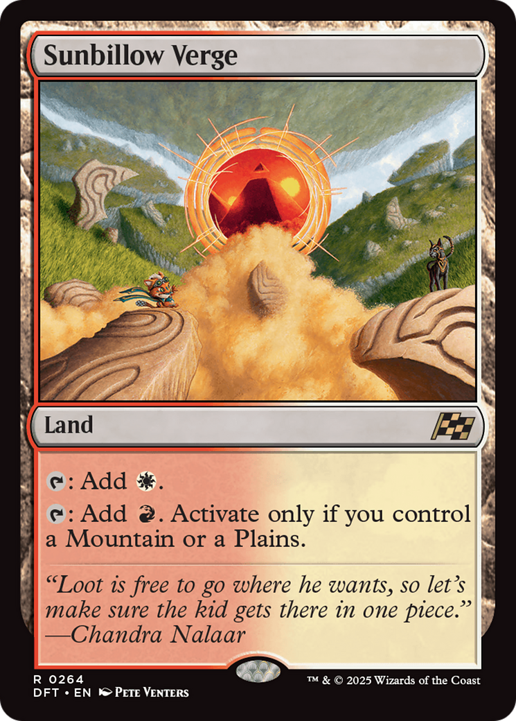 Limiar de Areiasol / Sunbillow Verge - Magic: The Gathering - MoxLand