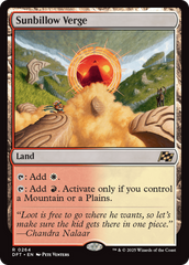 Limiar de Areiasol / Sunbillow Verge - Magic: The Gathering - MoxLand