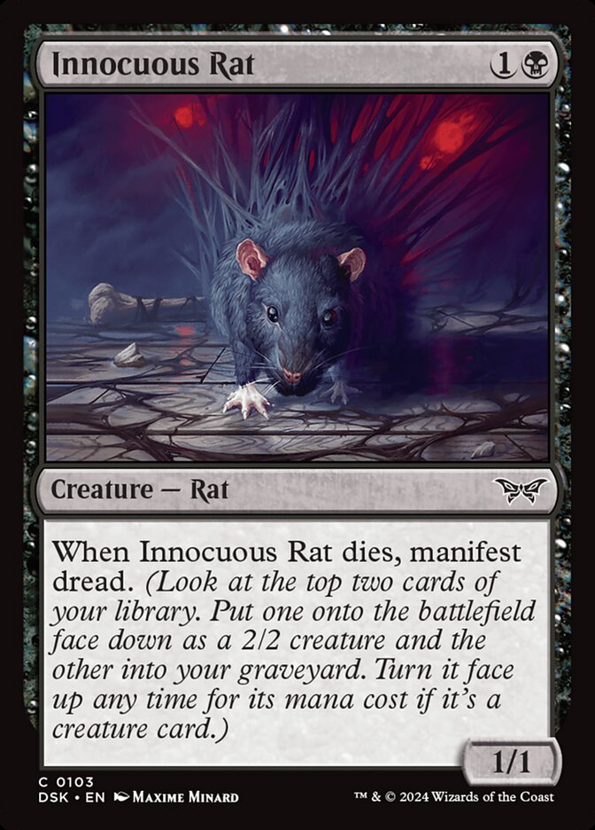 Rato Inócuo / Innocuous Rat - Magic: The Gathering - MoxLand