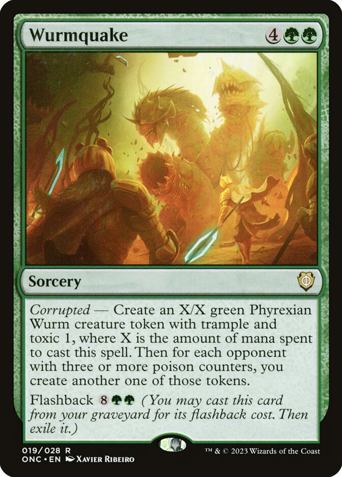 Vormemoto / Wurmquake - Magic: The Gathering - MoxLand