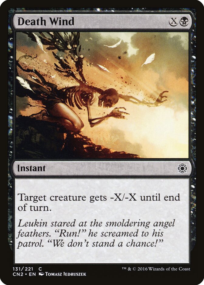 Vento da Morte / Death Wind - Magic: The Gathering - MoxLand