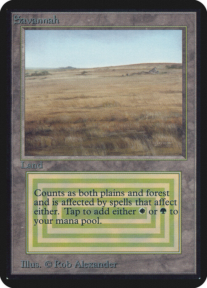 Savannah / Savannah - Magic: The Gathering - MoxLand
