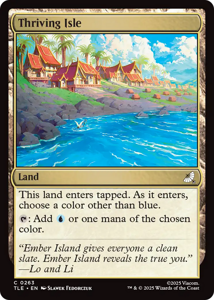 Ilha Vicejante / Thriving Isle - Magic: The Gathering - MoxLand