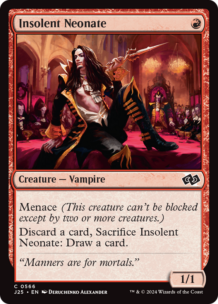 Neófito Insolente / Insolent Neonate - Magic: The Gathering - MoxLand