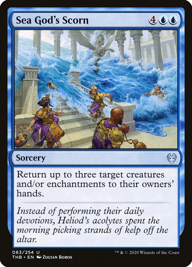 Desprezo da Deusa do Mar / Sea God's Scorn - Magic: The Gathering - MoxLand