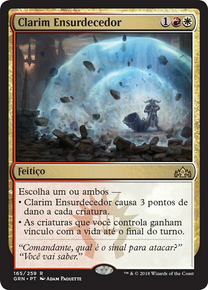 Clarim Ensurdecedor / Deafening Clarion - Magic: The Gathering - MoxLand