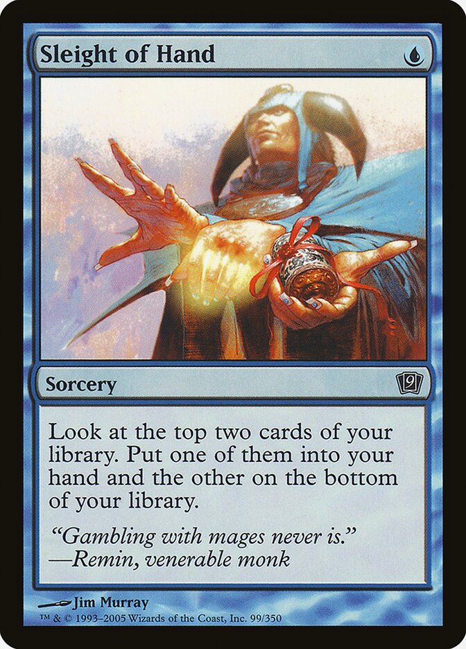Truque de Mãos / Sleight of Hand - Magic: The Gathering - MoxLand