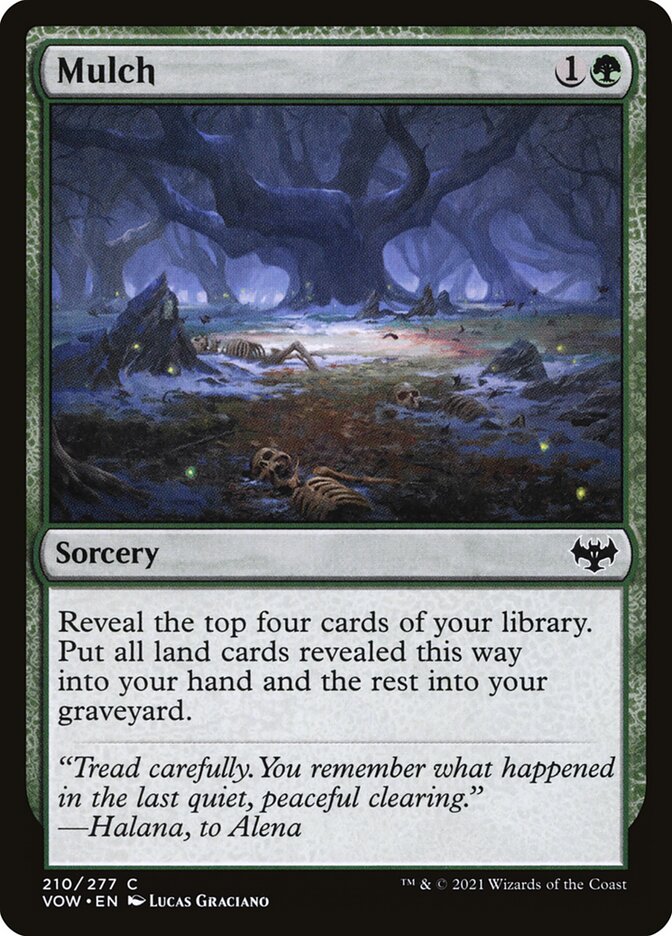 Palha / Mulch - Magic: The Gathering - MoxLand