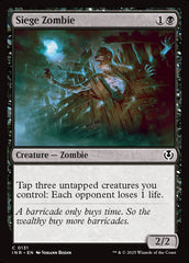 Zumbi de Cerco / Siege Zombie - Magic: The Gathering - MoxLand