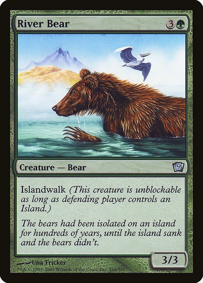 Urso do Rio / River Bear - Magic: The Gathering - MoxLand