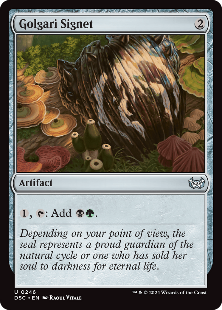 Sinete Golgari / Golgari Signet - Magic: The Gathering - MoxLand