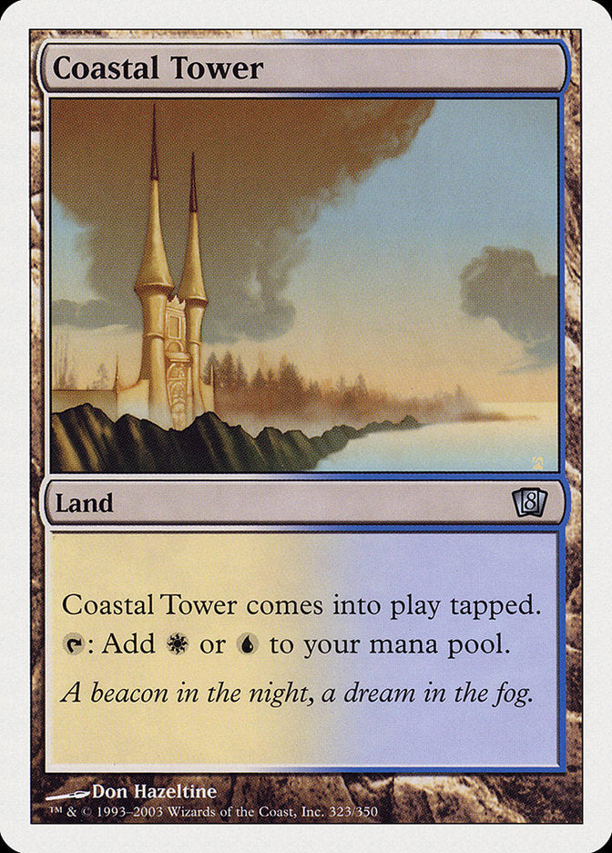 Torre Costeira / Coastal Tower - Magic: The Gathering - MoxLand