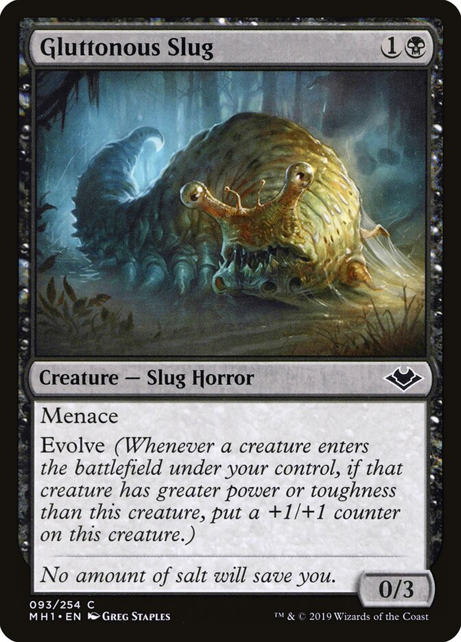 Lesma Glutona / Gluttonous Slug - Magic: The Gathering - MoxLand