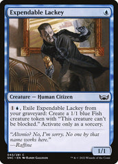 Lacaio Descartável / Expendable Lackey - Magic: The Gathering - MoxLand