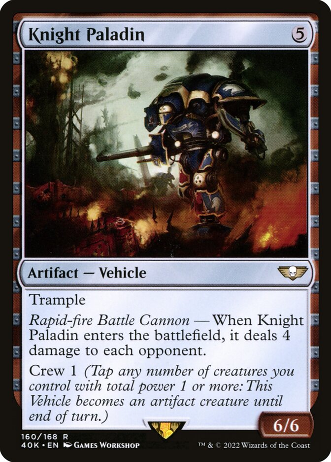 Knight Paladin - Magic: The Gathering - MoxLand