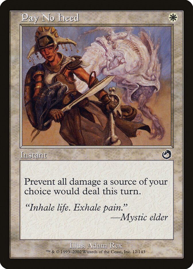 Desconsiderar / Pay No Heed - Magic: The Gathering - MoxLand
