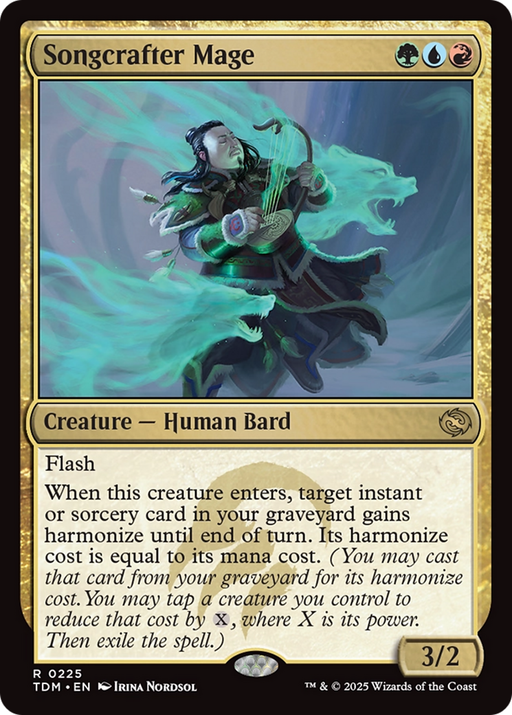 Mago Musimoldador / Songcrafter Mage - Magic: The Gathering - MoxLand
