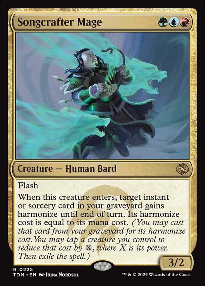 Mago Musimoldador / Songcrafter Mage - Magic: The Gathering - MoxLand
