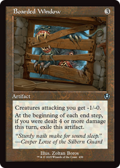 Janela Barrada / Boarded Window - Magic: The Gathering - MoxLand