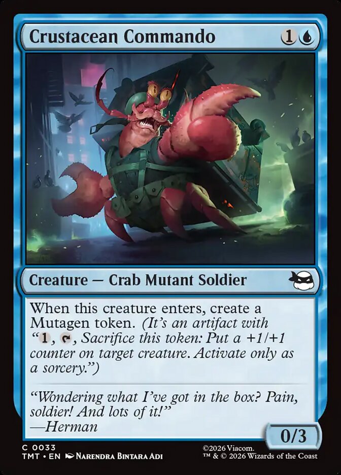 Crustacean Commando - Magic: The Gathering - MoxLand