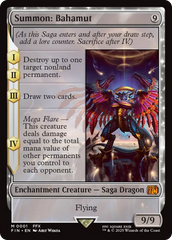 Invocação: Bahamut / Summon: Bahamut - Magic: The Gathering - MoxLand
