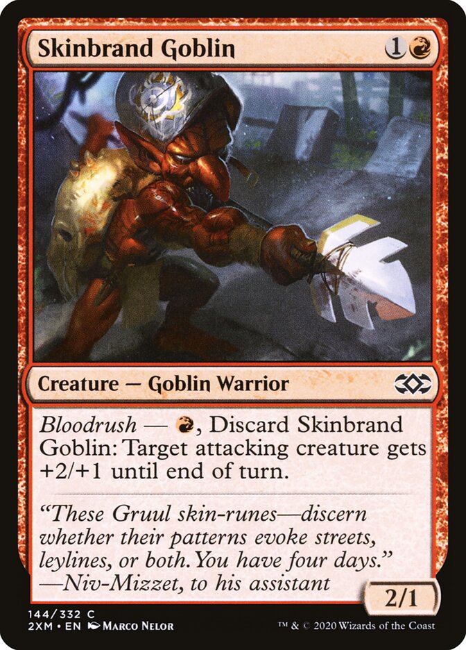 Goblin da Pele Marcada / Skinbrand Goblin - Magic: The Gathering - MoxLand