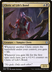 Clérigo do Laço de Vida / Cleric of Life's Bond - Magic: The Gathering - MoxLand