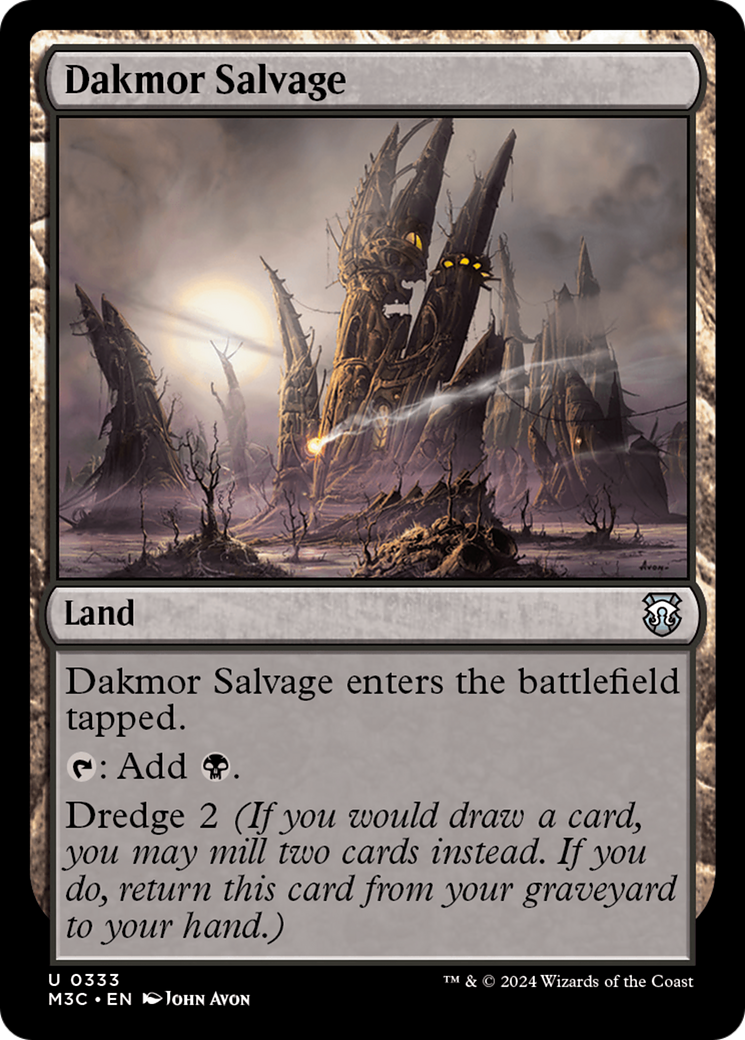 Ruínas de Dakmor / Dakmor Salvage - Magic: The Gathering - MoxLand