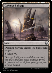 Ruínas de Dakmor / Dakmor Salvage - Magic: The Gathering - MoxLand