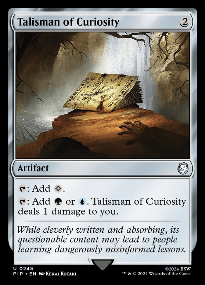 Talismã da Curiosidade / Talisman of Curiosity - Magic: The Gathering - MoxLand