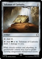 Talismã da Curiosidade / Talisman of Curiosity - Magic: The Gathering - MoxLand
