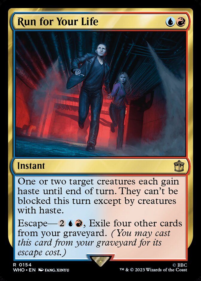 Run for Your Life - Magic: The Gathering - MoxLand