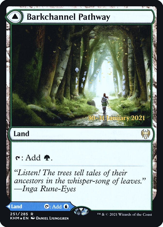 Senda do Canal da Cortiça / Barkchannel Pathway - Magic: The Gathering - MoxLand