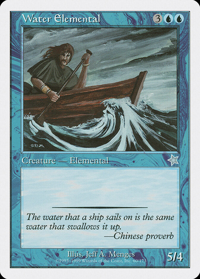 Elemental da Água / Water Elemental - Magic: The Gathering - MoxLand