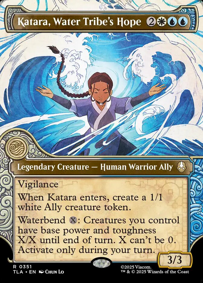 Katara, Esperança da Tribo da Água / Katara, Water Tribe's Hope - Magic: The Gathering - MoxLand