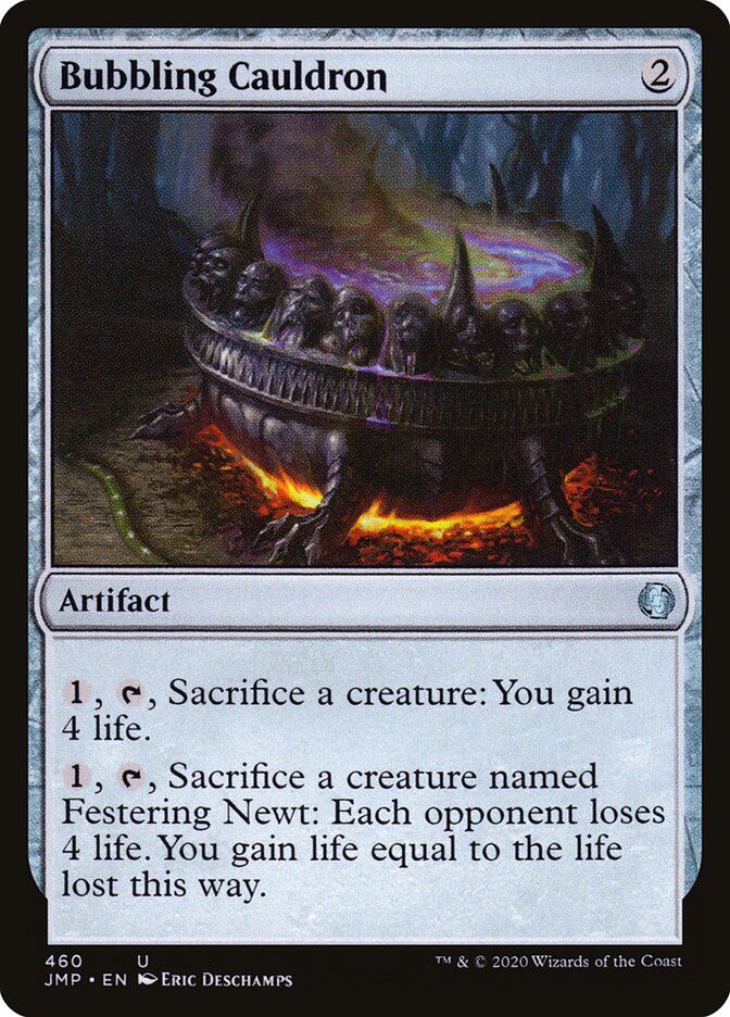 Caldeirão Borbulhante / Bubbling Cauldron - Magic: The Gathering - MoxLand