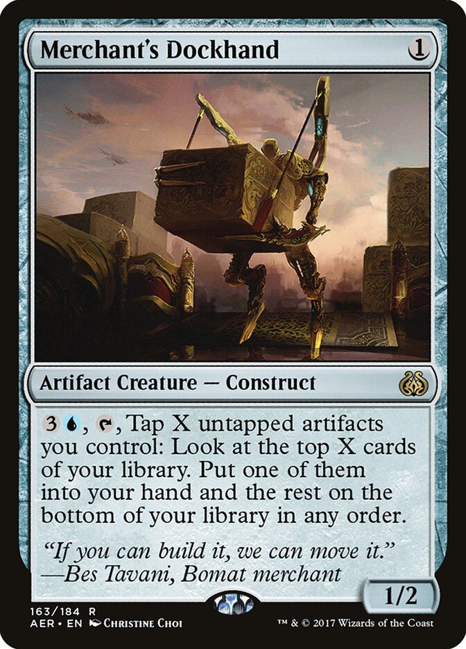 Estivador do Mercador / Merchant's Dockhand - Magic: The Gathering - MoxLand