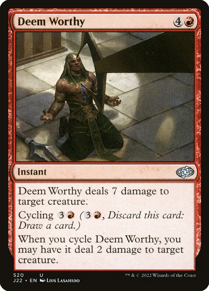 Julgar Digno / Deem Worthy - Magic: The Gathering - MoxLand
