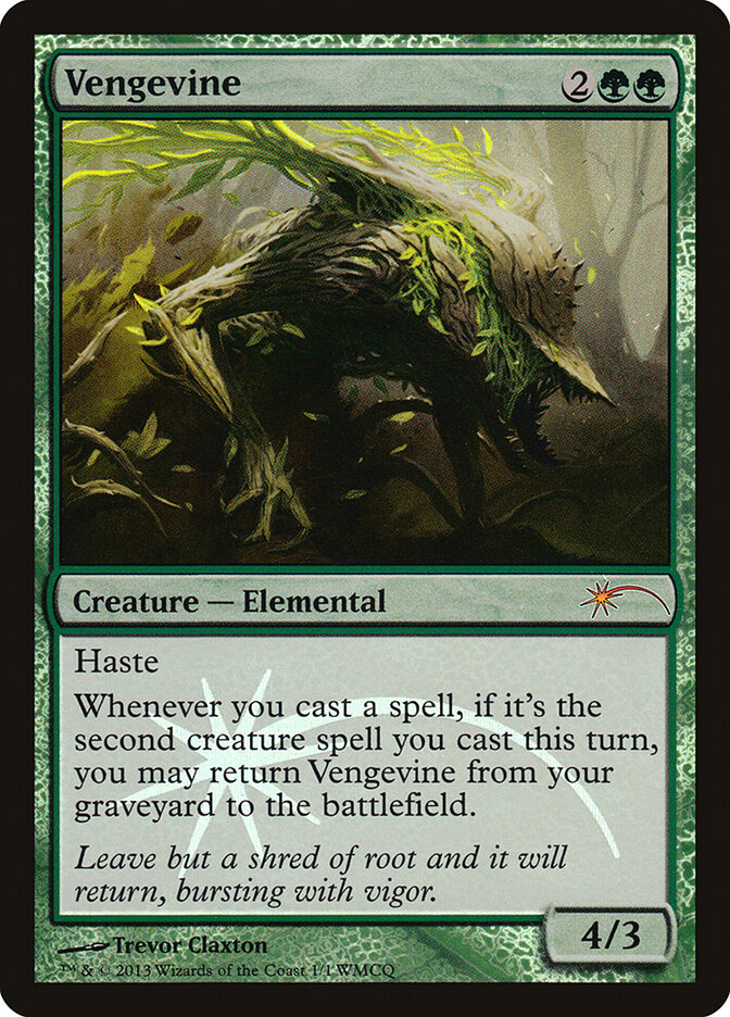 Trepadeira Vingativa / Vengevine - Magic: The Gathering - MoxLand