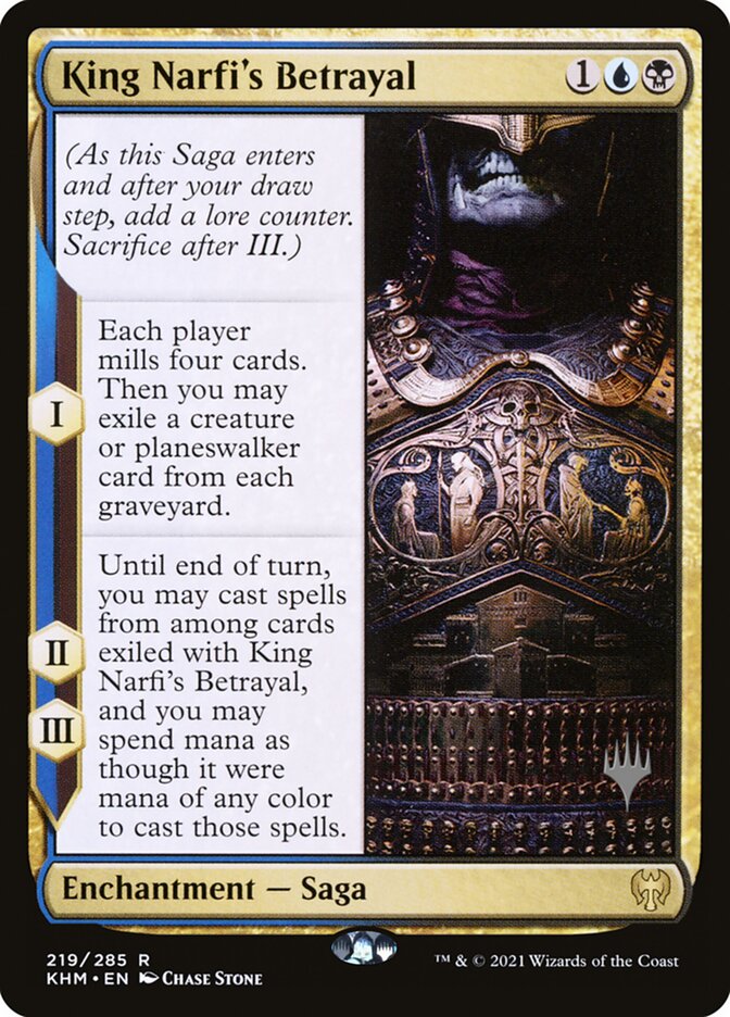 Traição do Rei Narfi / King Narfi's Betrayal - Magic: The Gathering - MoxLand