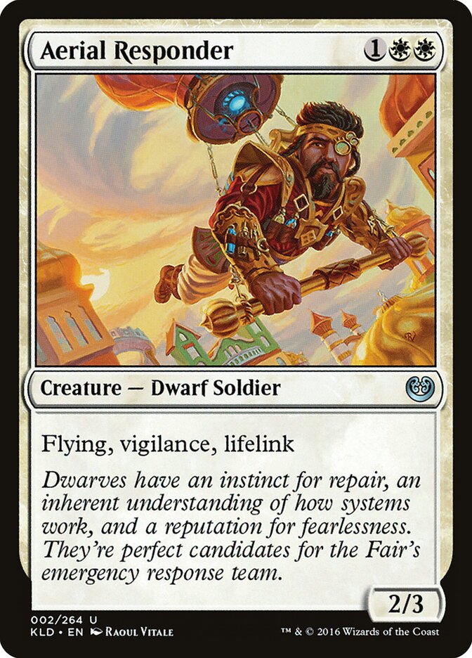 Socorrista Aéreo / Aerial Responder - Magic: The Gathering - MoxLand