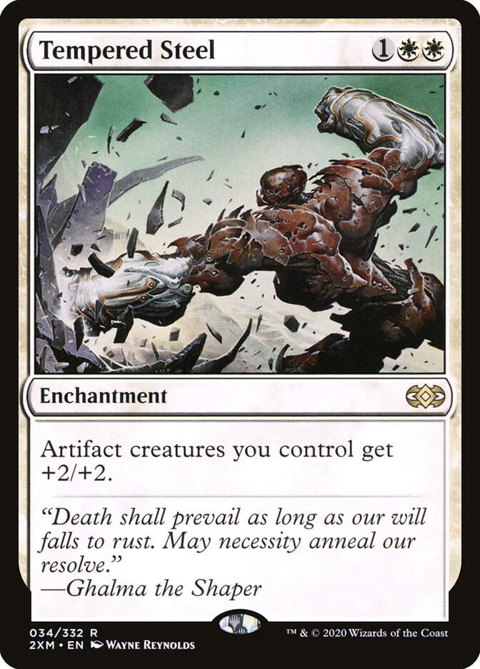 Aço Temperado / Tempered Steel - Magic: The Gathering - MoxLand