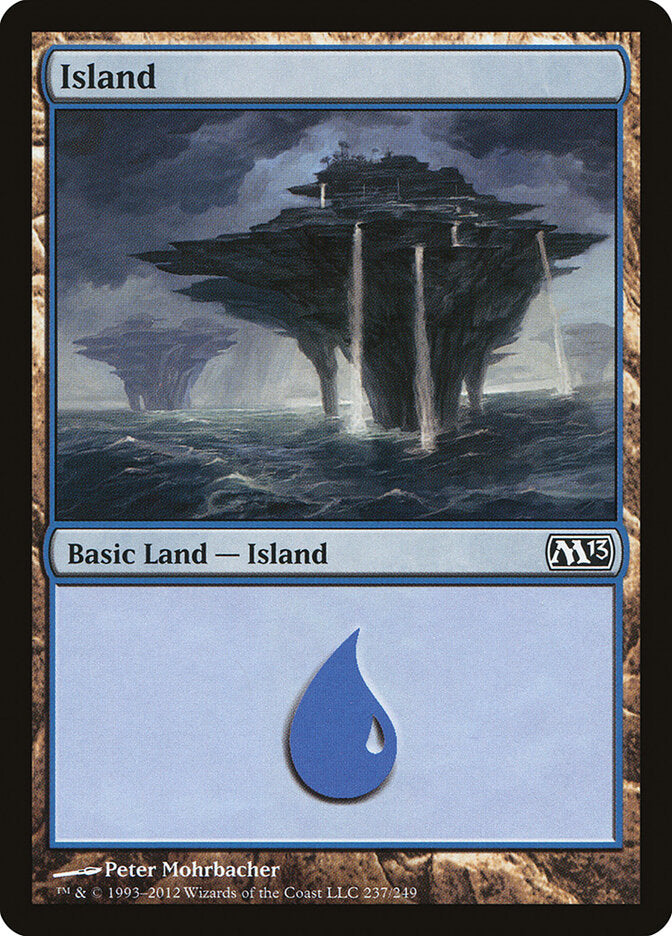 Ilha / Island - Magic: The Gathering - MoxLand