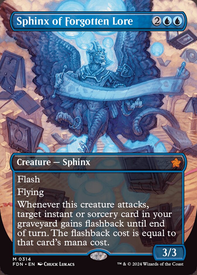 Esfinge do Conhecimento Esquecido / Sphinx of Forgotten Lore - Magic: The Gathering - MoxLand