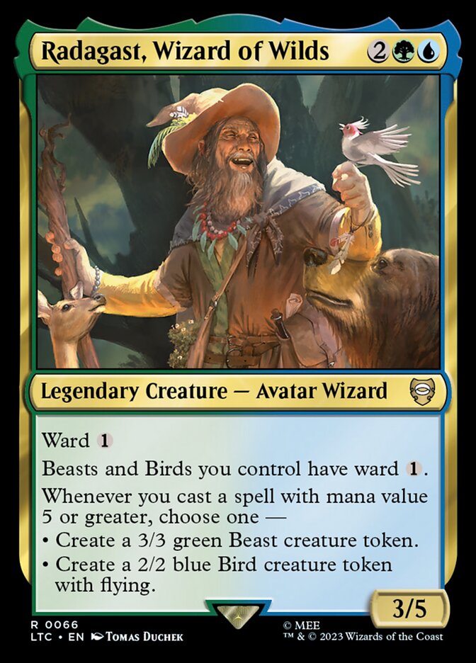 Radagast, Mago das Matas / Radagast, Wizard of Wilds - Magic: The Gathering - MoxLand