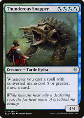 Abocanhador Trovejante / Thunderous Snapper - Magic: The Gathering - MoxLand