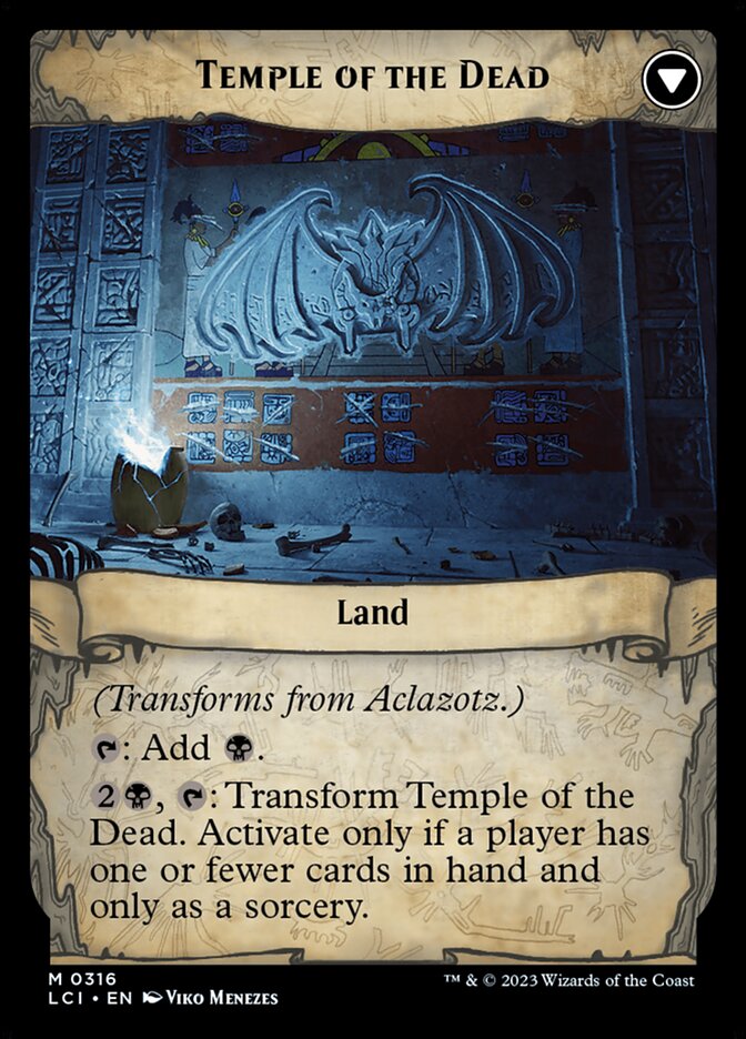 Aclazotz, Traição Profunda / Aclazotz, Deepest Betrayal - Magic: The Gathering - MoxLand